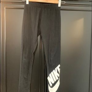 Black Nike cotton leggings (girl)